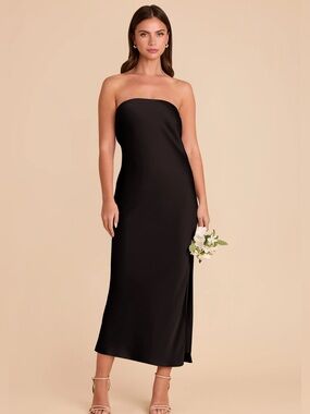 Birdy Grey Isla Dress black Satin Dress size M